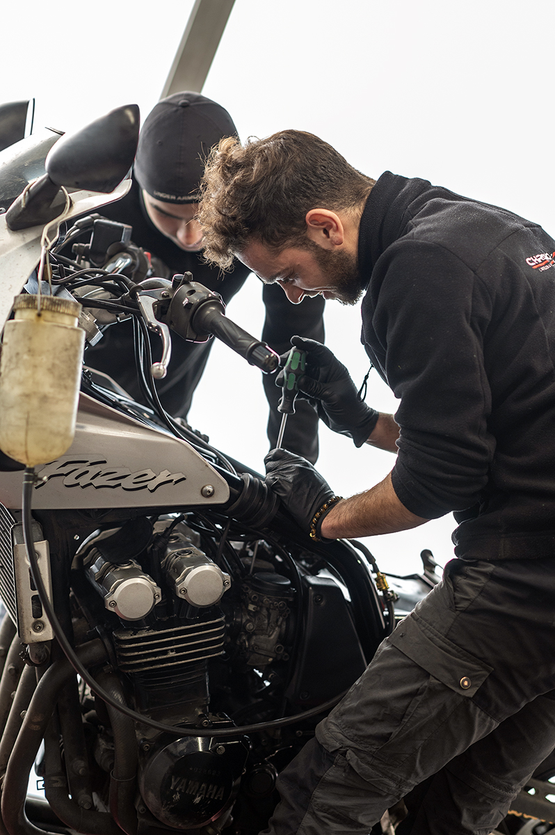 Entretien moto en Essonne